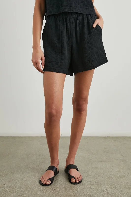 New Deal LEIGHTON SHORT - BLACK