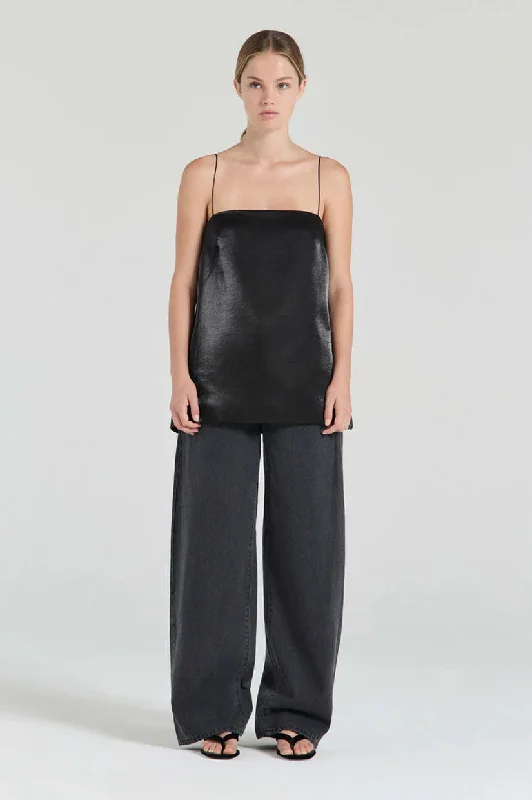 Take Advantage Friends With Frank Eva Top - Black