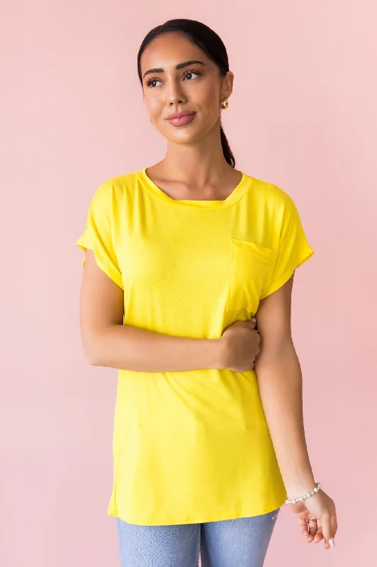 Limited Availability Basically Beautiful Pocket Tee