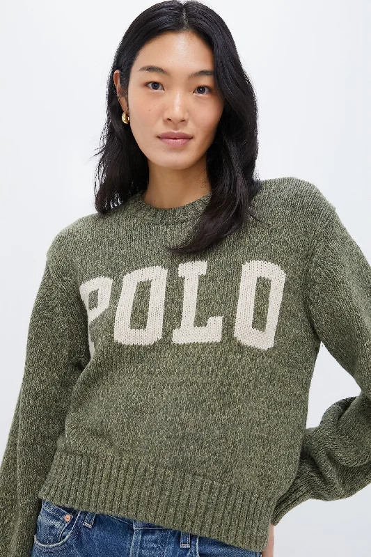 Weekend Offers That Sizzle Field Sage Marl Cotton Polo Intarsia Long Sleeve Pullover Weekend Offers That Sizzle Field Sage Marl Cotton Polo Intarsia Long Sleeve Pullover