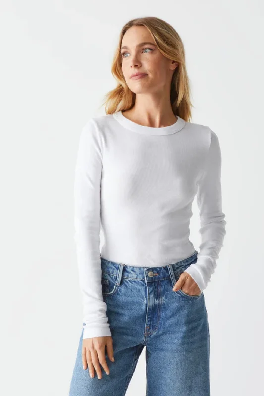 Price Reduction Michael Stars - Nori Long Sleeve Crew Tee