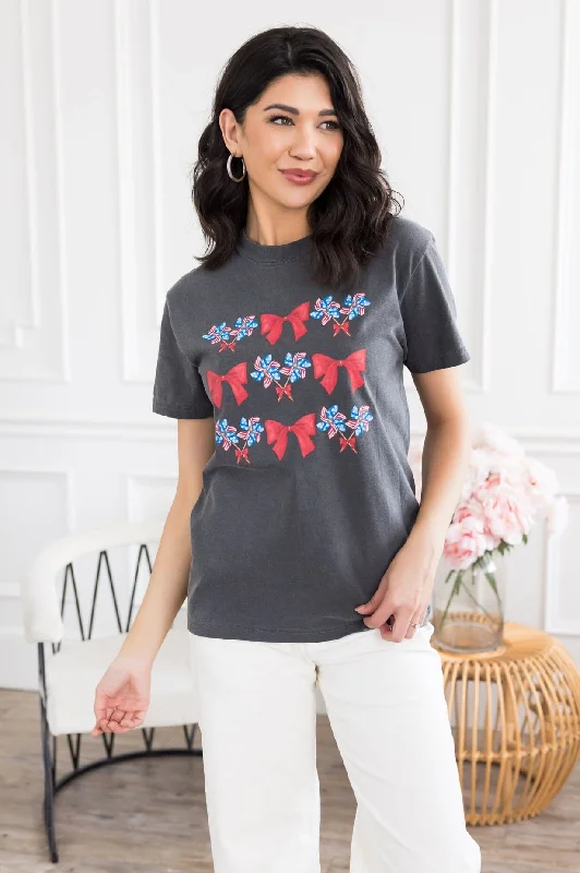 Seasonal Sale Pinwheels & Bows Graphic Tee