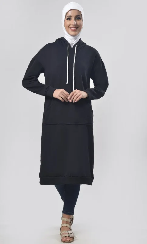 Markdowns Hooded Fleece Comfort Tunic