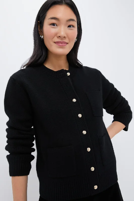 Don't Wait Black Jameson Cardigan