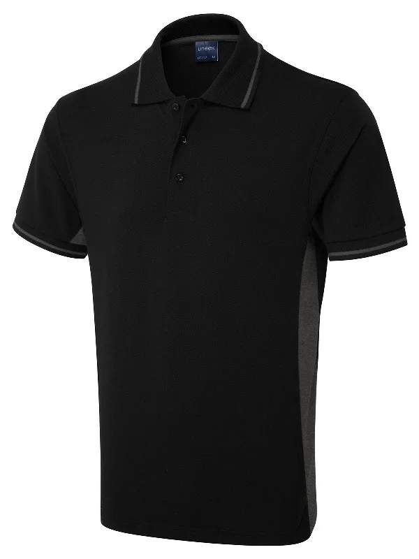 Uneek Two Tone Polo Shirt