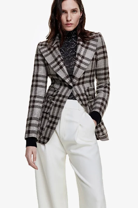 Midnight Madness Smythe - Rib Cuff Birkin Blazer - FA24038