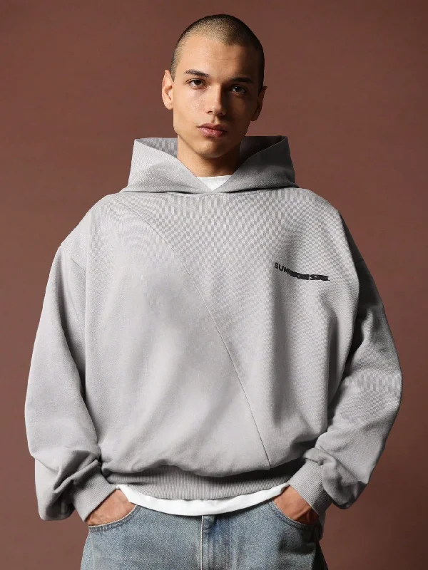 Oversized Overhead Panelled Hoodie