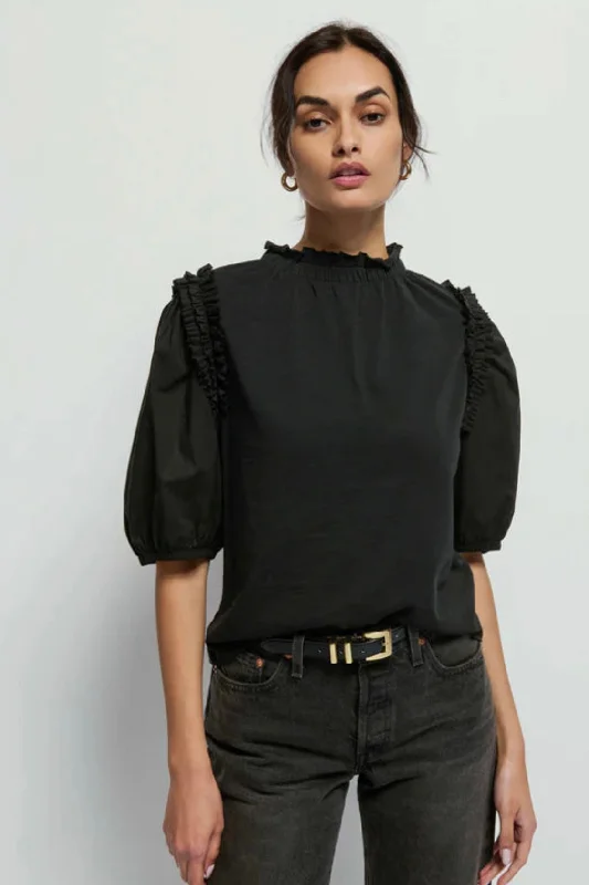 Loyalty Reward Nation LTD - Roya Ruched Neck Top