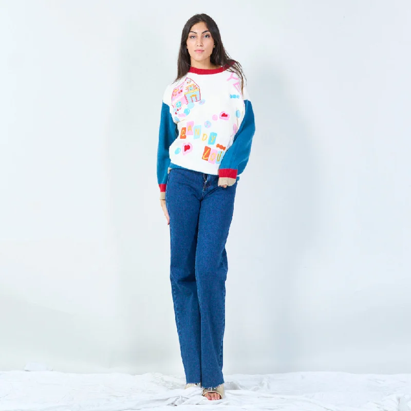 Buy Today Playful candy-themed sweater wholesale