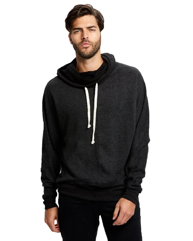 US Blanks Unisex French Terry Snorkel Pullover Sweatshirt | Tri Charcoal