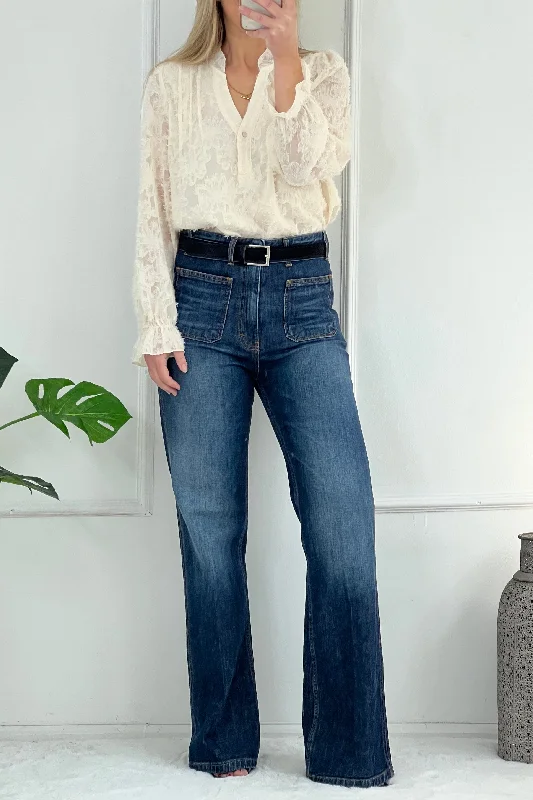 YEAR-End Sale Giselle Blouse | Cream