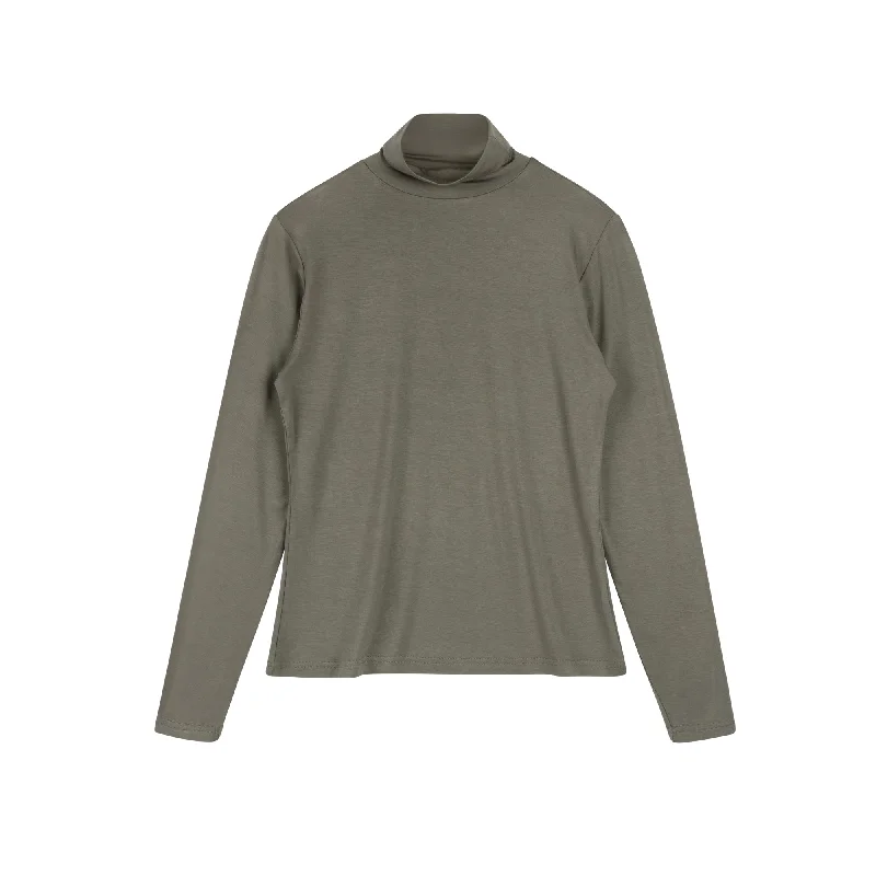 Weekend Offers That Tempt Layered Turtleneck | Green [Final Sale]