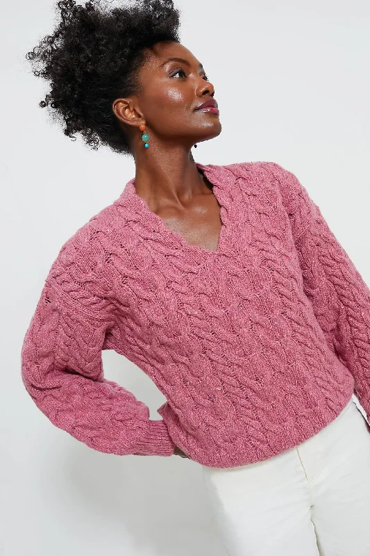 Discount Days Bubblegum Hapenny Horseshoe Sweater