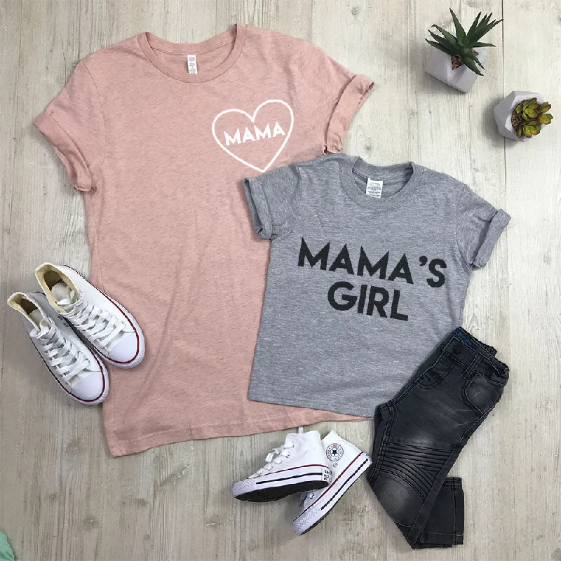 New Markdowns Mama & Mama's Girl Mum & Kid Matching Tees (MRK X)