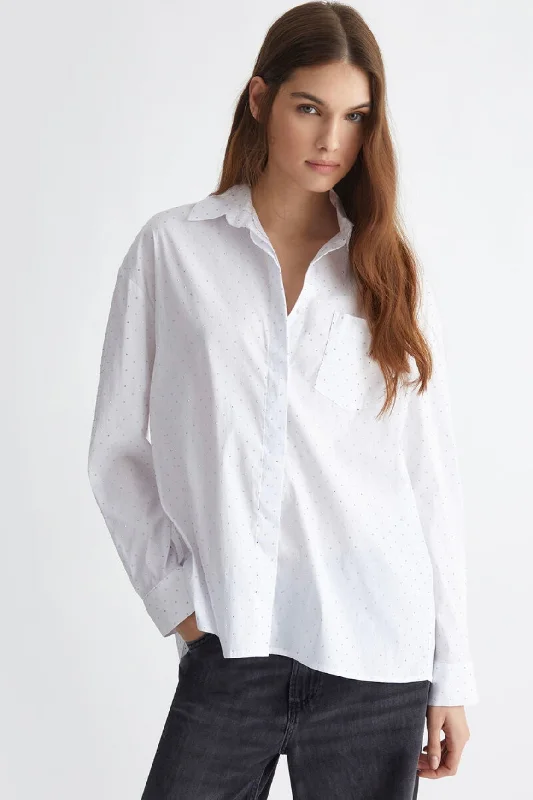 Deal Frenzy Liu Jo - Oversized Shirt Diamond Studs - WF4199