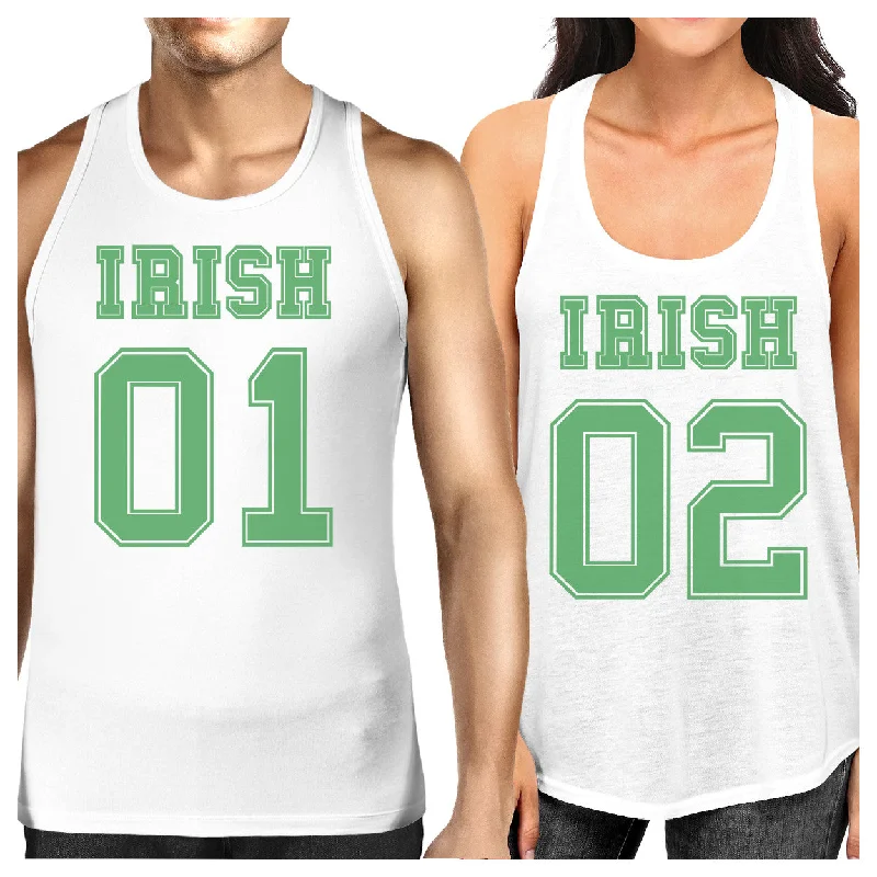 Friends and Family Sale Irish 01 Irish 02 Patricks Day Tank Top For Couples Cute Gift Ideas