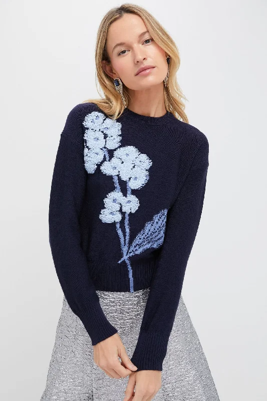 Weekend Offers That Dazzle Bright Indigo Cropped Jumper