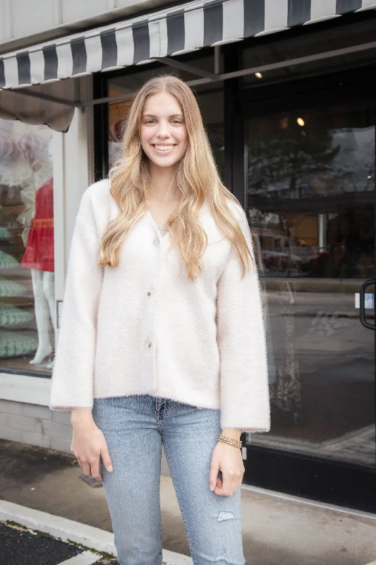 Exclusive Savings Consistency Soft Cardigan Coat, Light Blush | Sadie & Sage