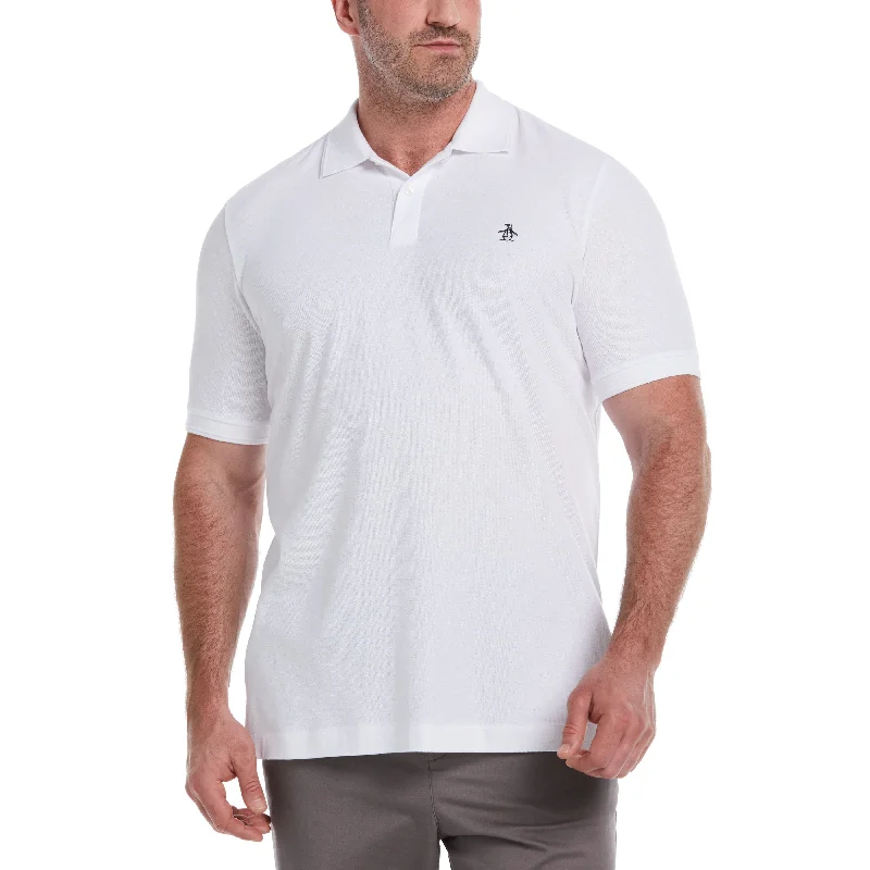 Big & Tall Organic Pique Daddy Polo