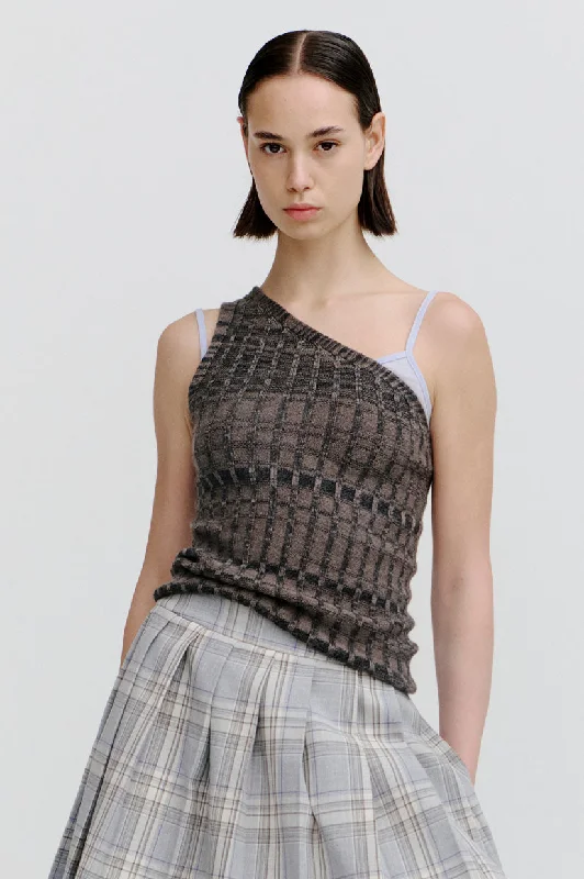 Final Markdown Permanent Vacation Tension Singlet - Terrain