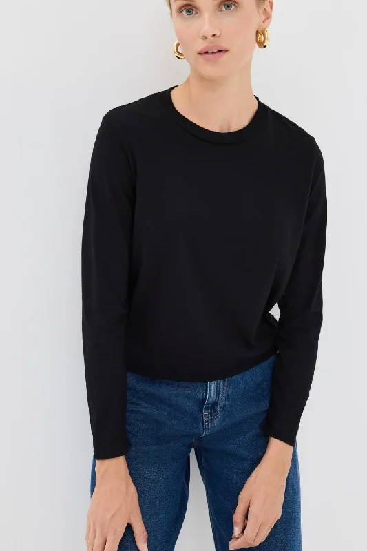 Time-Limited Offer Perfect White Tee - Bruce Ringspun L/S tee