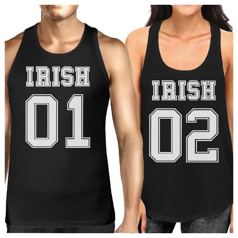 Limited Time Discount Irish 01 Irish 02 Cute Couples Matching Tanks For St Patricks Day