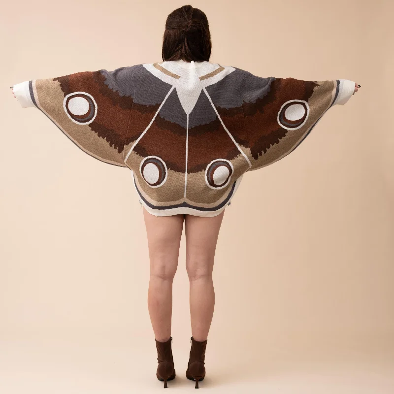 Savings Soar This Weekend (Pre-Order) Giant Peacock Moth in White (In Production)