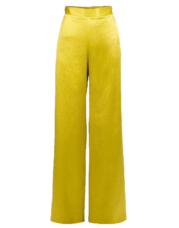Limited Availability Hammered Satin Wide Leg Pant