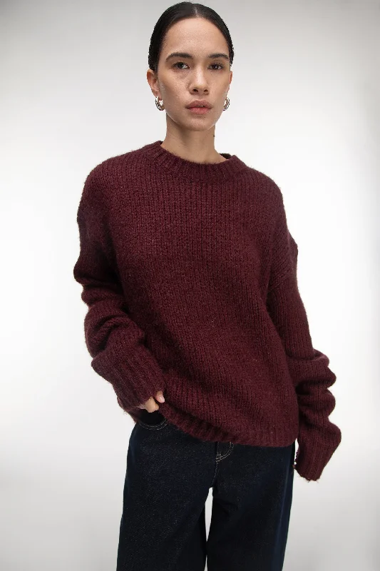 Year-End Clearance OVERSIZED WOOL-BLEND SWEATER