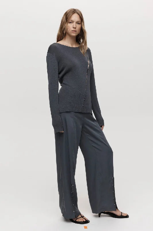 Clearance Sale Marle Poppy Top - Atlantic