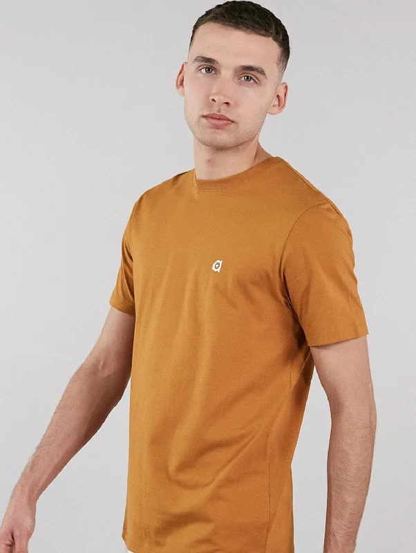 Low Carbon Organic Cotton T-Shirt | Rust