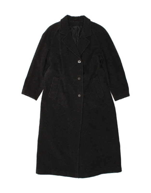 Weekend Discounts to Love BHS Womens Overcoat UK 12 Medium Grey Wool