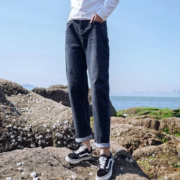 Super Discount Women Denim Harem Pants High Waist Button Fly Trouser 2020 Autumn New Elasticity Pockets Female Casual Pants Super Discount Women Denim Harem Pants High Waist Button Fly Trouser 2020 Autumn New Elasticity Pockets Female Casual Pants