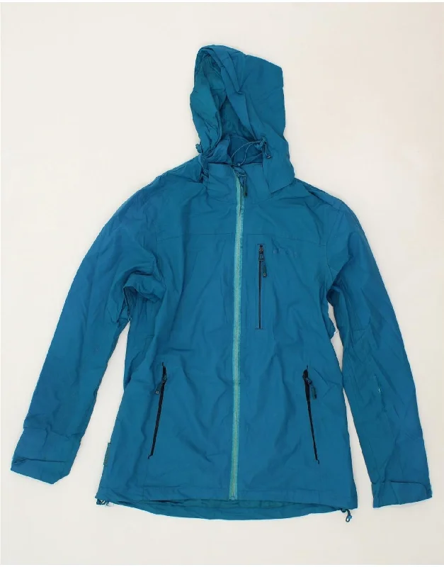 Bonus Savings MOUNTAIN WAREHOUSE Womens Hooded Rain Jacket UK 10 Small Blue Polyester Bonus Savings MOUNTAIN WAREHOUSE Womens Hooded Rain Jacket UK 10 Small Blue Polyester