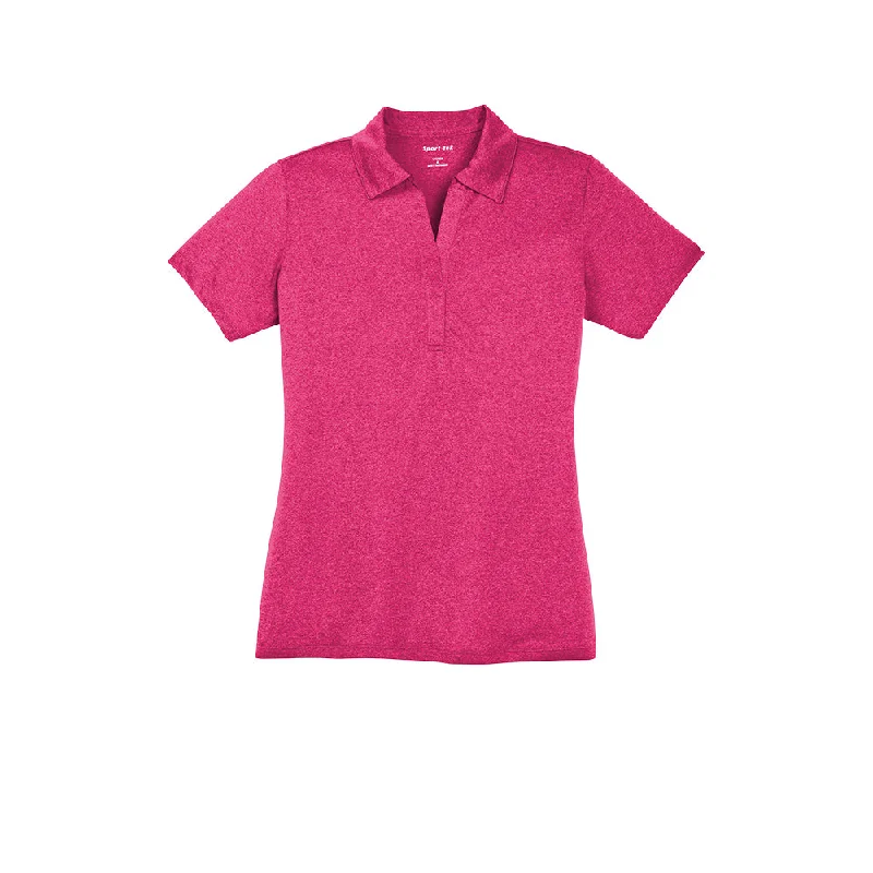 Price Rollback #Sport-Tek Ladies Heather Contender Polo