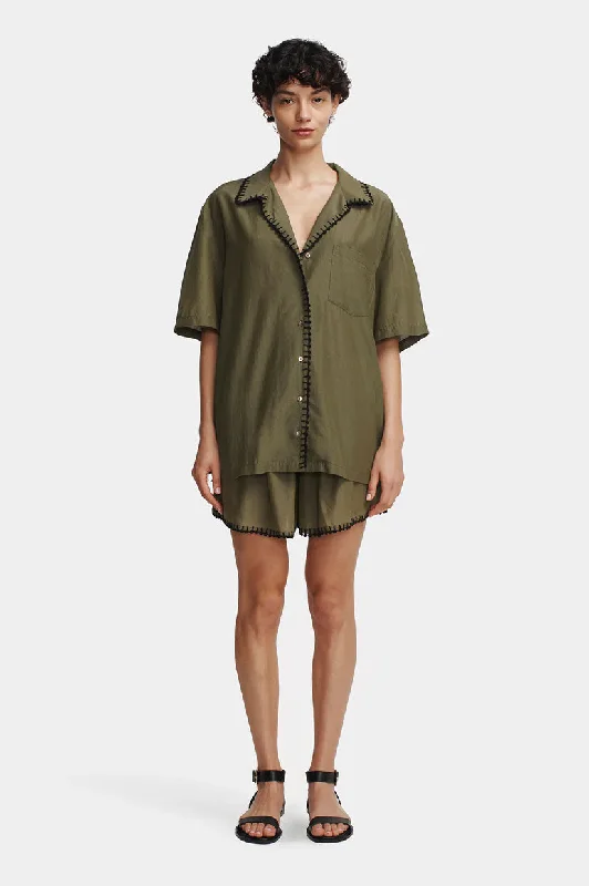 Special Promotion Hansen & Gretel Semi Shirt - Olive
