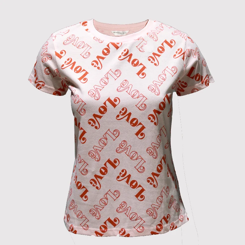 Weekend Bargains to Indulge In Pink Printed T-Shirt