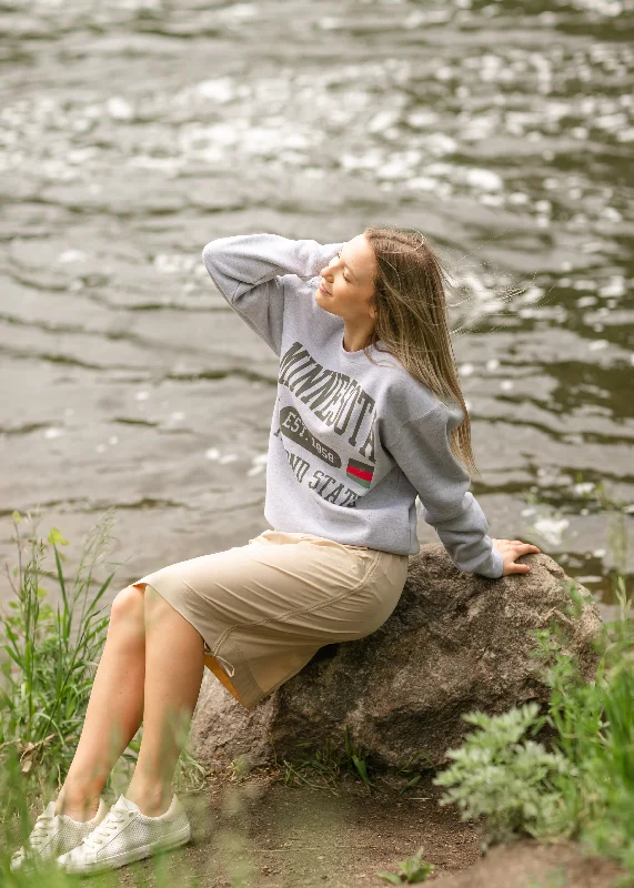 Great Deals Minnesota Graphic Unisex Crewneck Sweatshirt - FINAL SALE