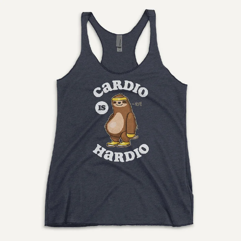 Hurry Up Cardio Is Hardio Women's Tank Top