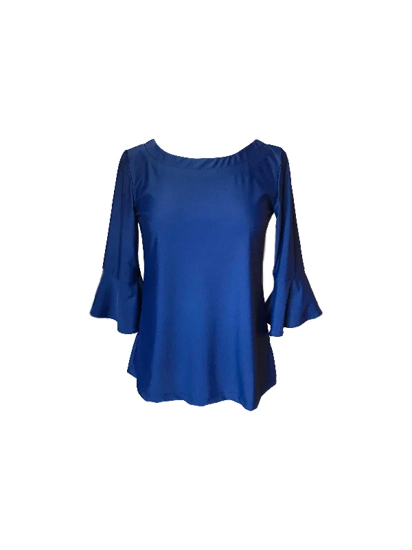 Price Blitz Flirty Top Navy
