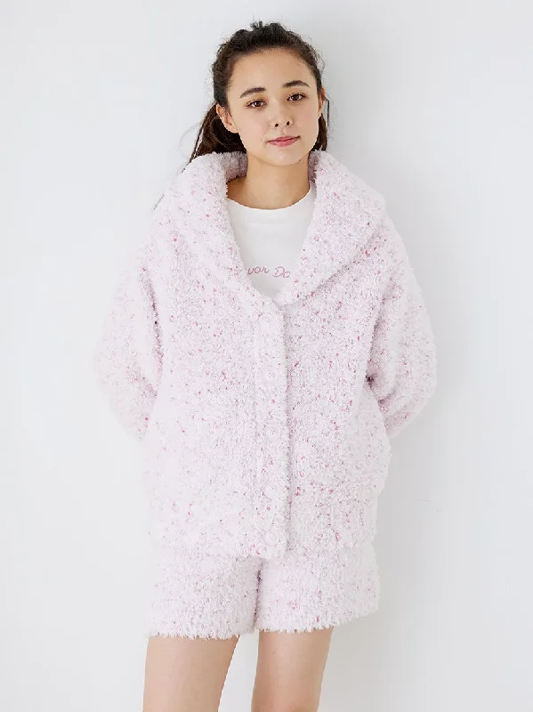 Overstock Clearance Gelato Plush Shawl Collar Cardigan