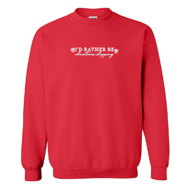 Savings Event 'I'd Rather Be' Christmas Edition Crewneck Sweatshirt