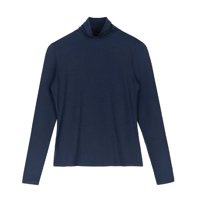 Weekend Savings Bonanza Layering Turtleneck | Navy [Final Sale]