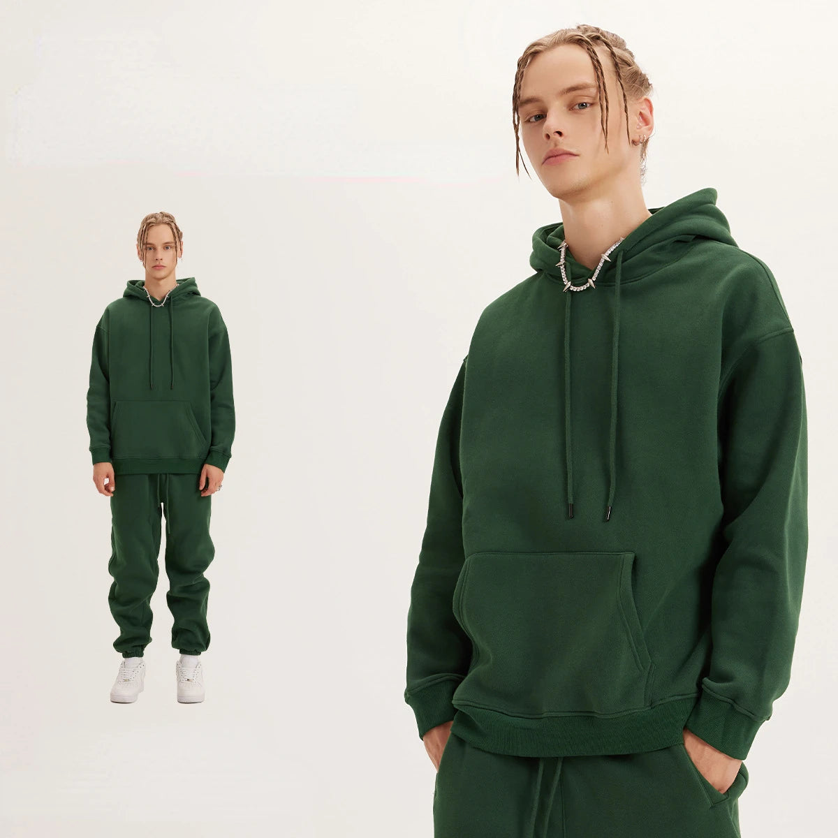 blackish green-Top