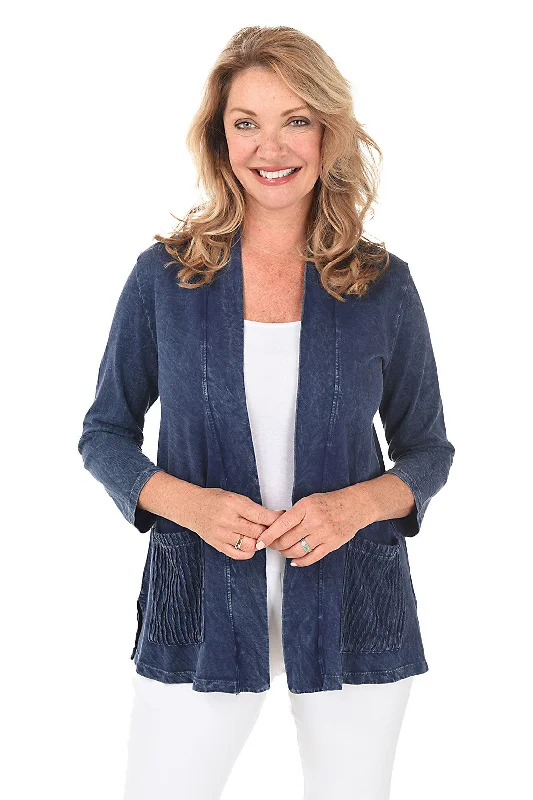 Last Chance French Terry Double Pocket Cardigan