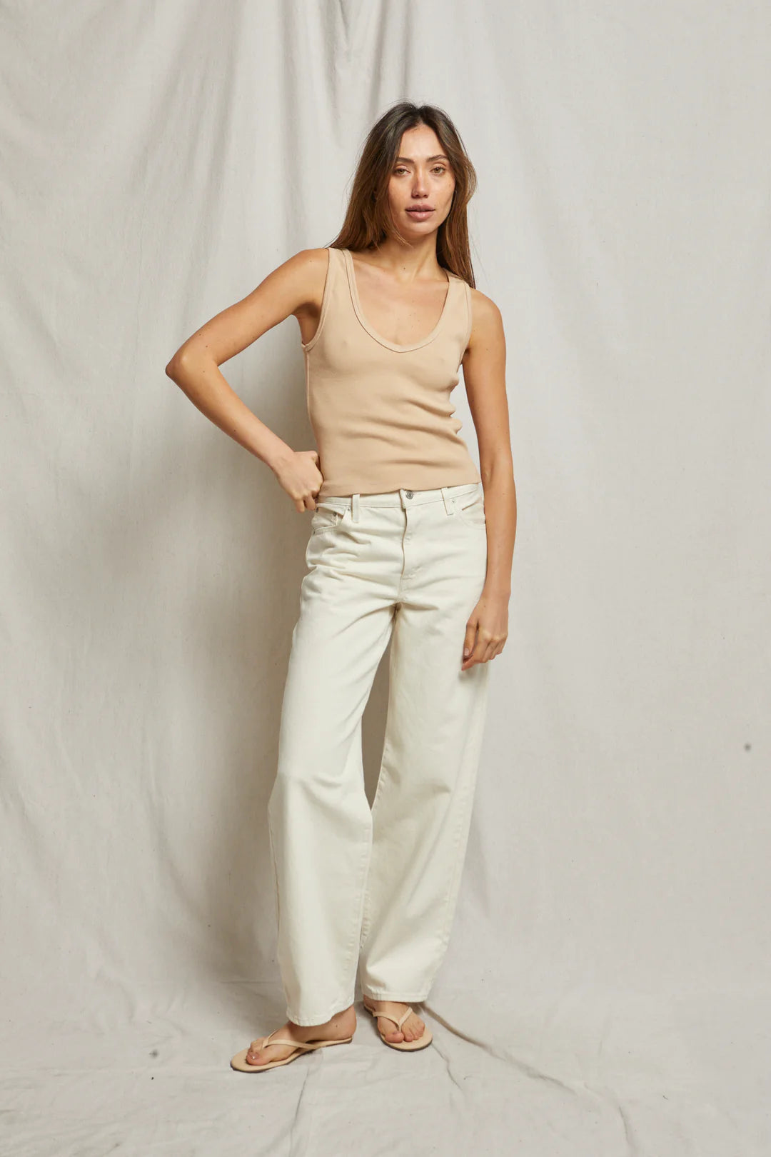 Extra Savings Perfect White Tee - Maria Tank