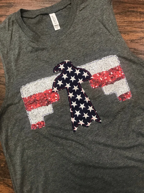 Low Cost American Thunderbird T Shirt / Tank Top