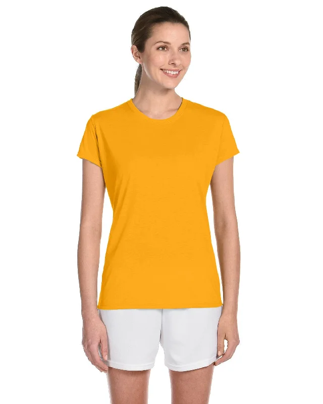 Gildan Ladies 4.5 oz. Performance T-Shirt | Gold