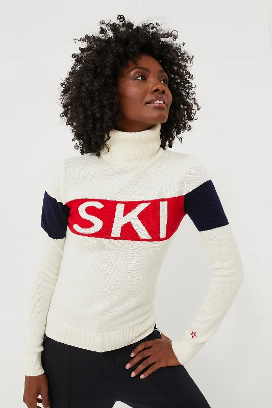 Great Bargain Snow White Ski Sweater II