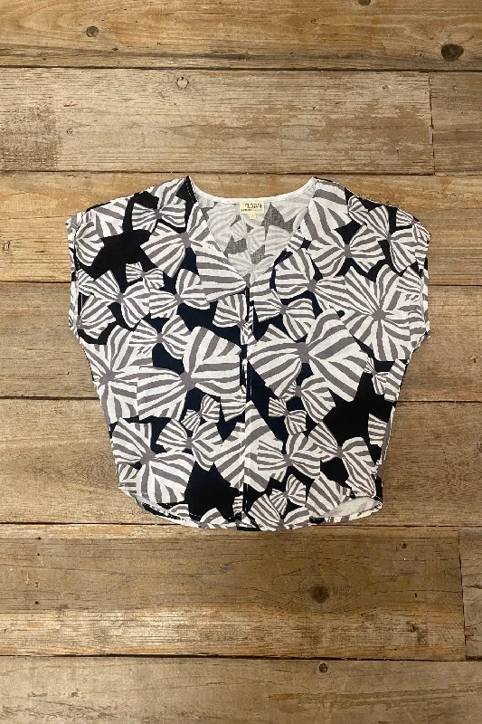 Members Only Dolman Top in Bow Tie